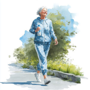 Aktywna seniorka